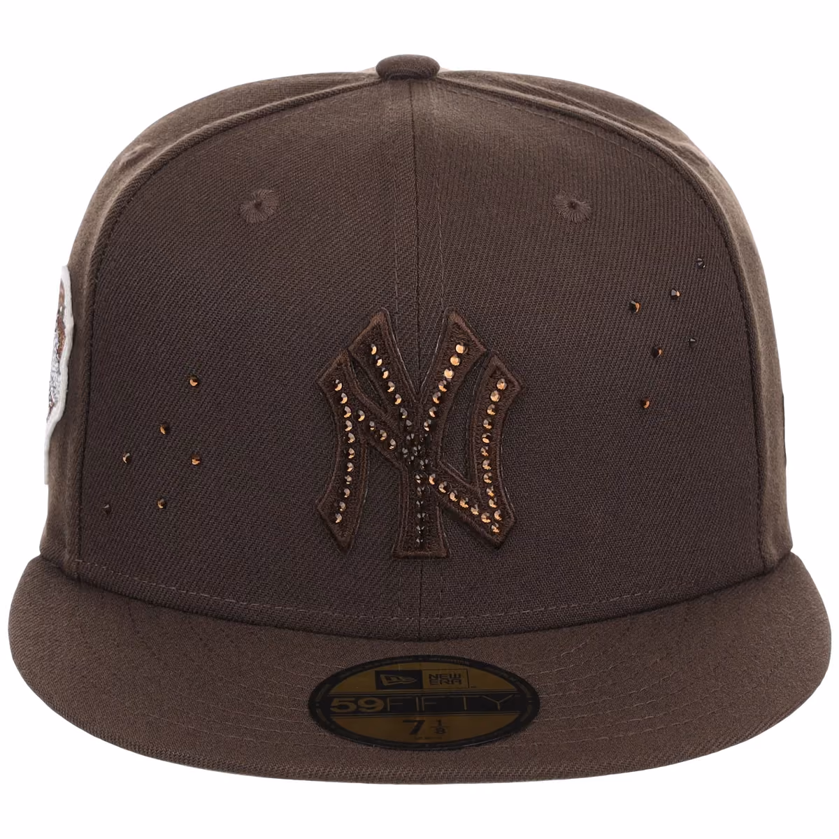 New York Yankees Michael Rainey Jr. x New York Yankees “With Love” New Era Collection - Brown Stone New Era 59FIFTY detail view