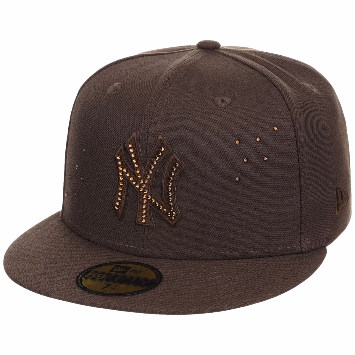 New York Yankees Michael Rainey Jr. x New York Yankees “With Love” New Era Collection - Brown Stone New Era 59FIFTY detail view
