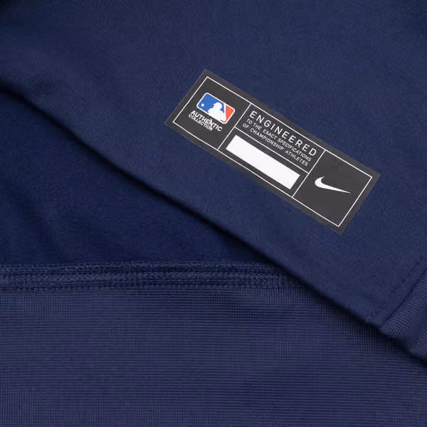 Seattle Mariners 2025 MLB Authentic Performance Therma Hoodie Navy view 5
