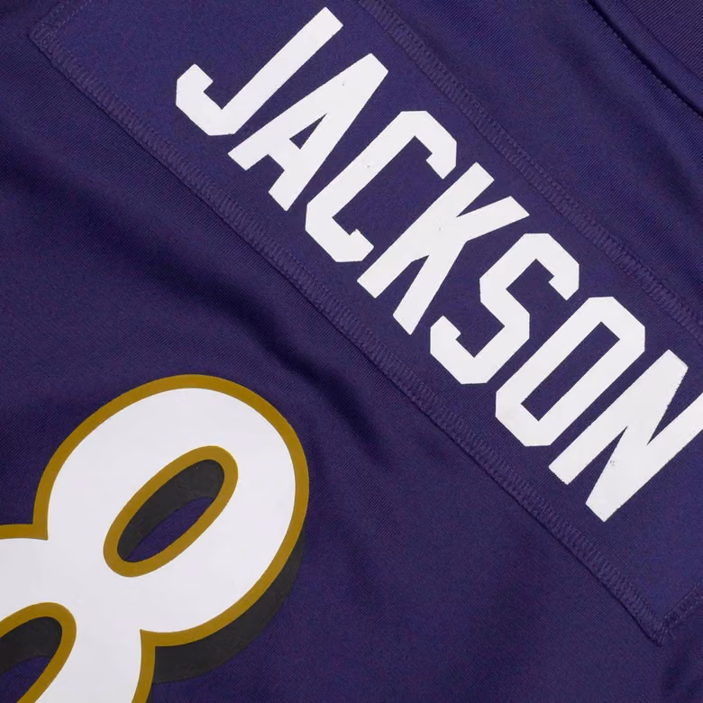 Lamar Jackson #8 Baltimore Ravens Nike Game NFL Jersey Purple (WOMEN'S) view 4