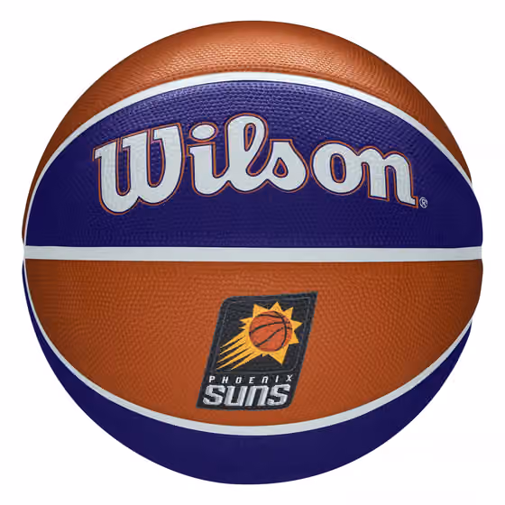 Phoenix Suns Team Tribute Wilson NBA Basketball (Size 7) view 1