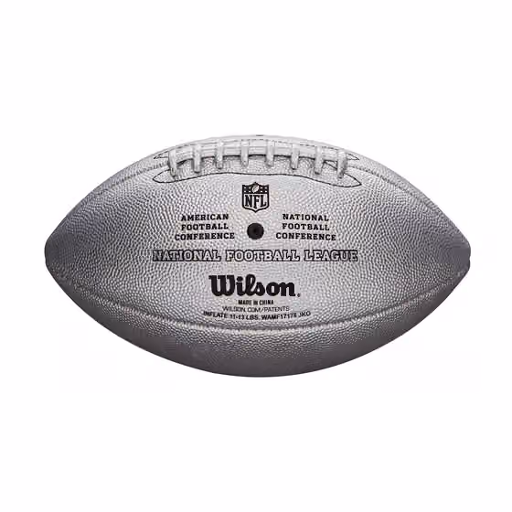 NFL Replica Game Ball "The Duke" Silver Edition view 2