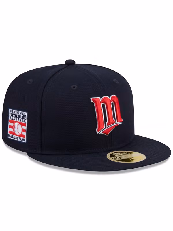 Minnesota Twins 2026 MLB Hall of Fame 59FIFTY Fitted Cap Navy product photo