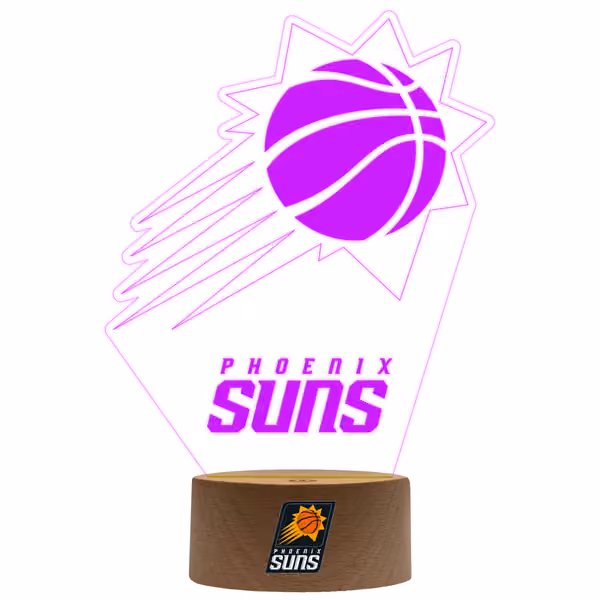 Phoenix Suns NBA Team Logo LED Sign view 2