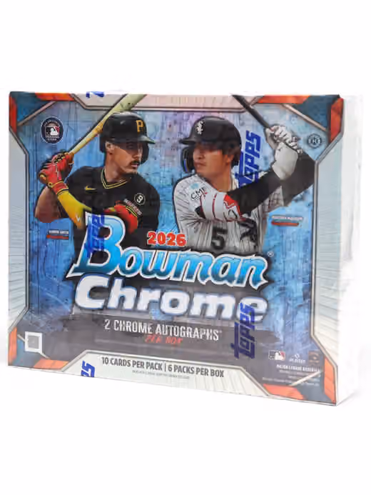 (LIVE BREAK) 2026 Bowman Chrome Baseball Hobby Box view 1
