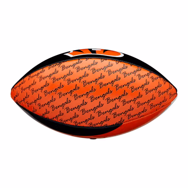 Cincinnati Bengals City Pride Wilson PeeWee Size NFL Football view 3