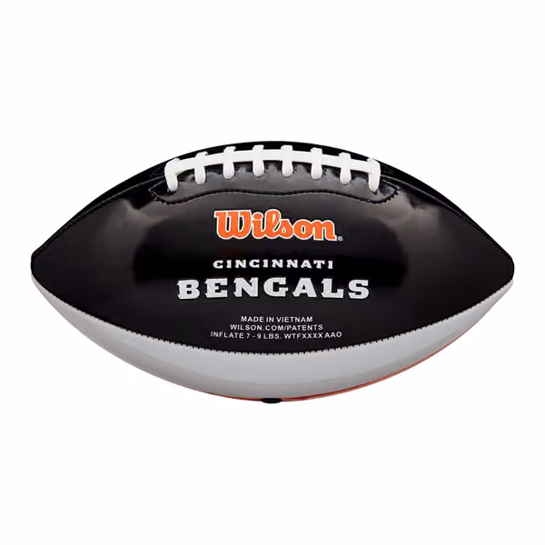 Cincinnati Bengals City Pride Wilson PeeWee Size NFL Football view 2