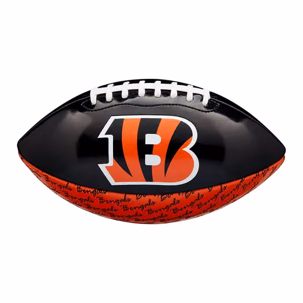 Cincinnati Bengals City Pride Wilson PeeWee Size NFL Football view 1