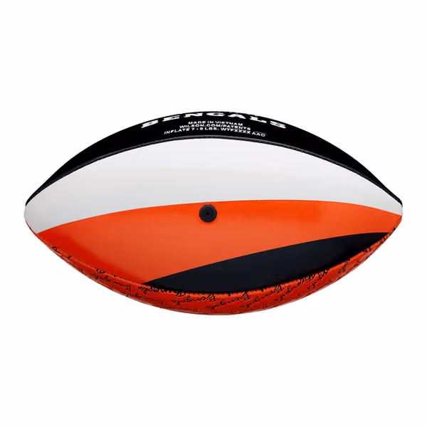 Cincinnati Bengals City Pride Wilson PeeWee Size NFL Football view 4