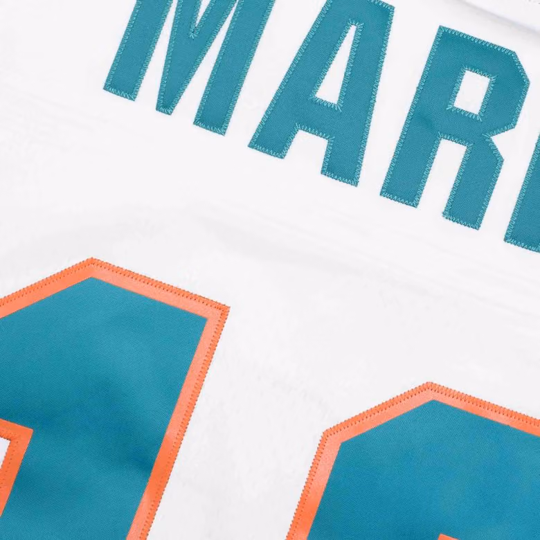 Dan Marino #13 Miami Dolphins Legacy Throwback NFL Jersey White view 5