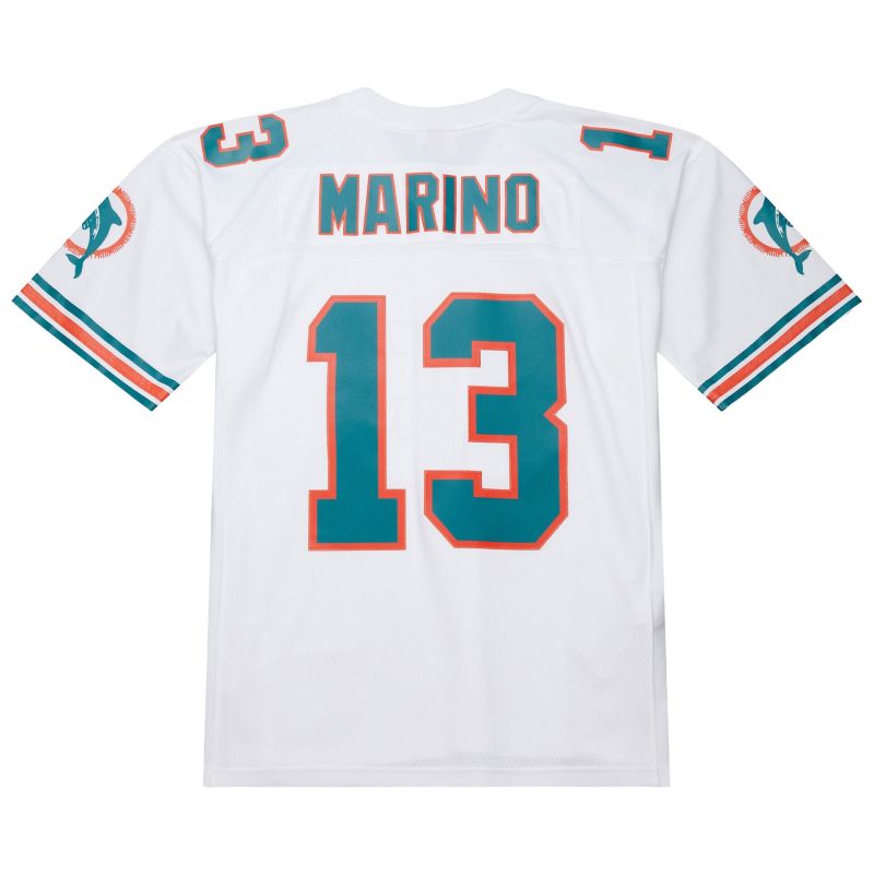 Dan Marino #13 Miami Dolphins Legacy Throwback NFL Jersey White view 1