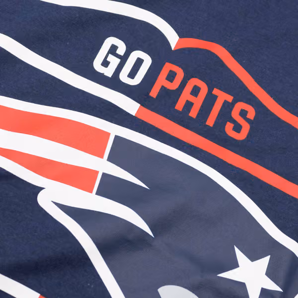 New England Patriots Local Phrase Nike Essential NFL T-Shirt Navy view 3