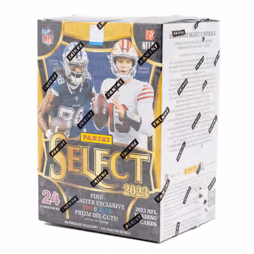 2023 Panini Select Football NFL Blaster Box view 1