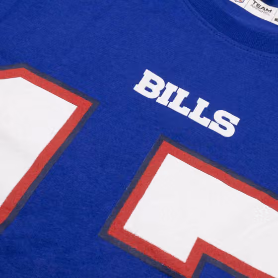Josh Allen #17 Buffalo Bills Fanatics Player NFL T-Shirt Blue view 5