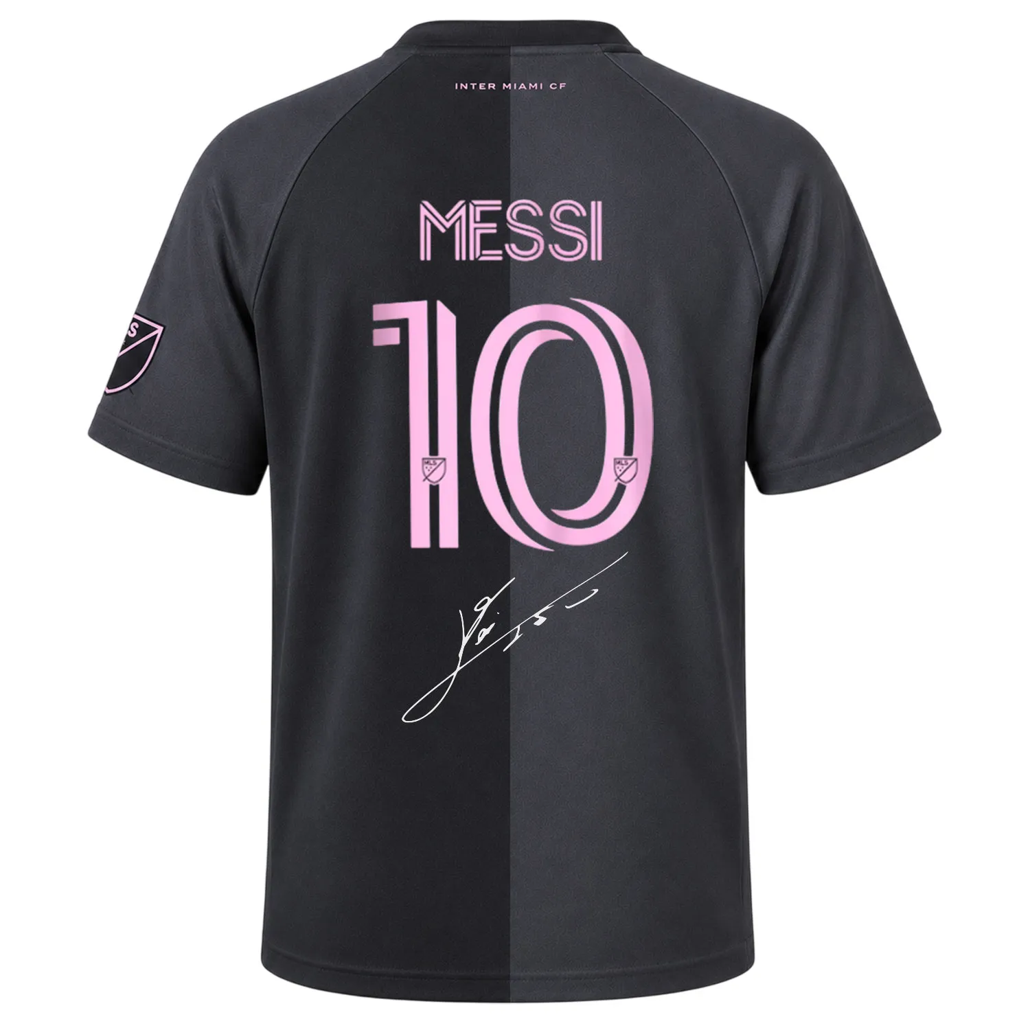 Messi Inter Miami Black Jersey – Bold Custom Name & Number
