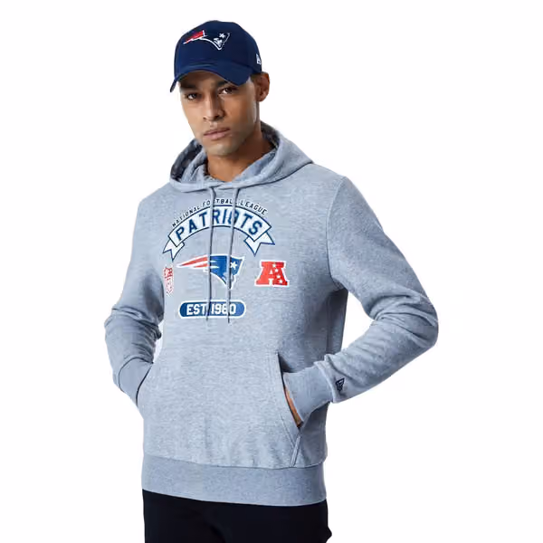 New England Patriots 2020 Team Graphics NFL Hoodie Sweatshirt view 1