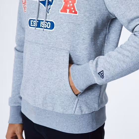 New England Patriots 2020 Team Graphics NFL Hoodie Sweatshirt view 3