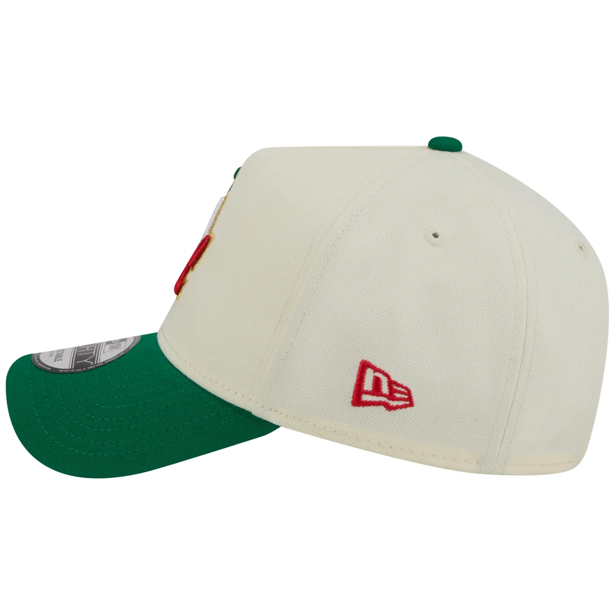 Los Angeles Dodgers Los Angeles Crown the City - MX Flag Fill - Chrome/Green New Era 9FORTY detail view
