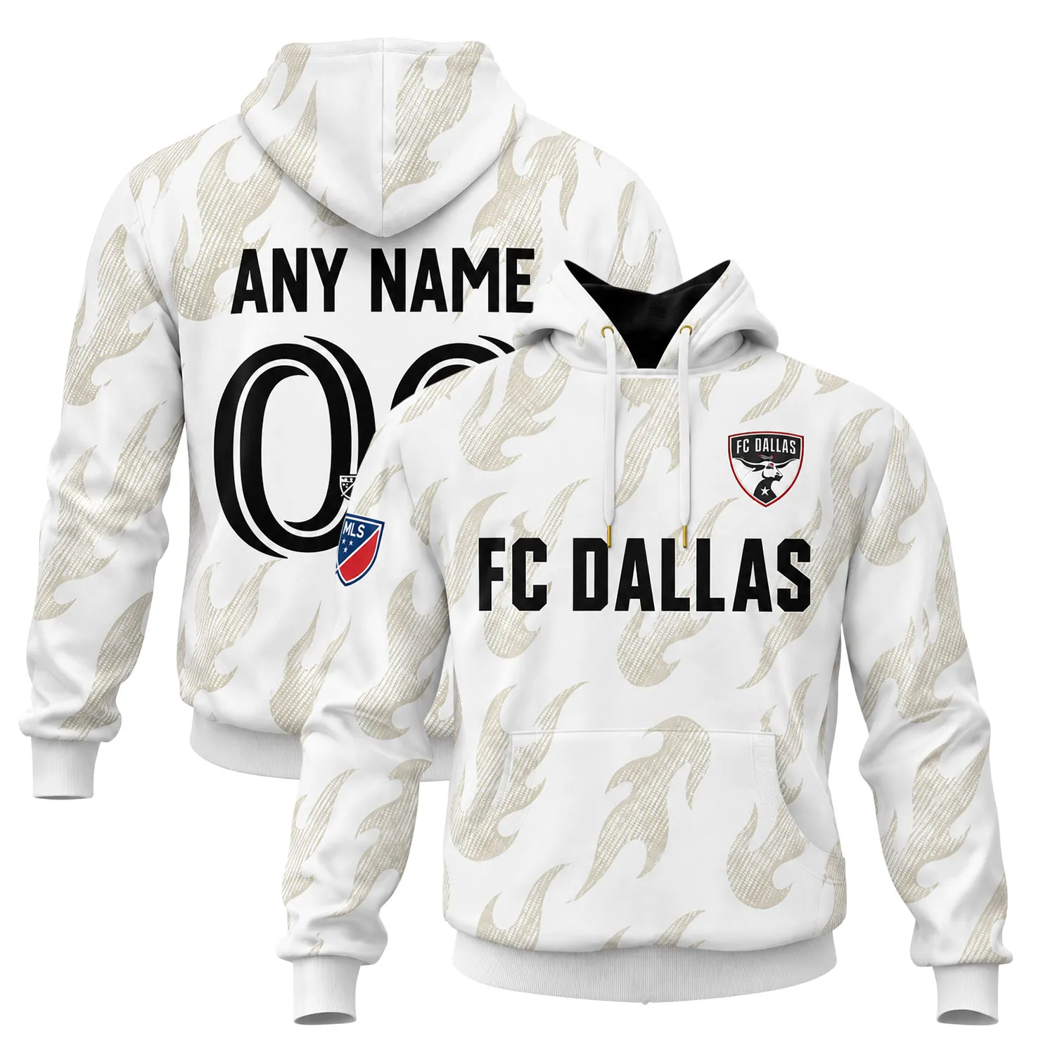 FC Dallas Hoodies Personalized Bold Team Pride