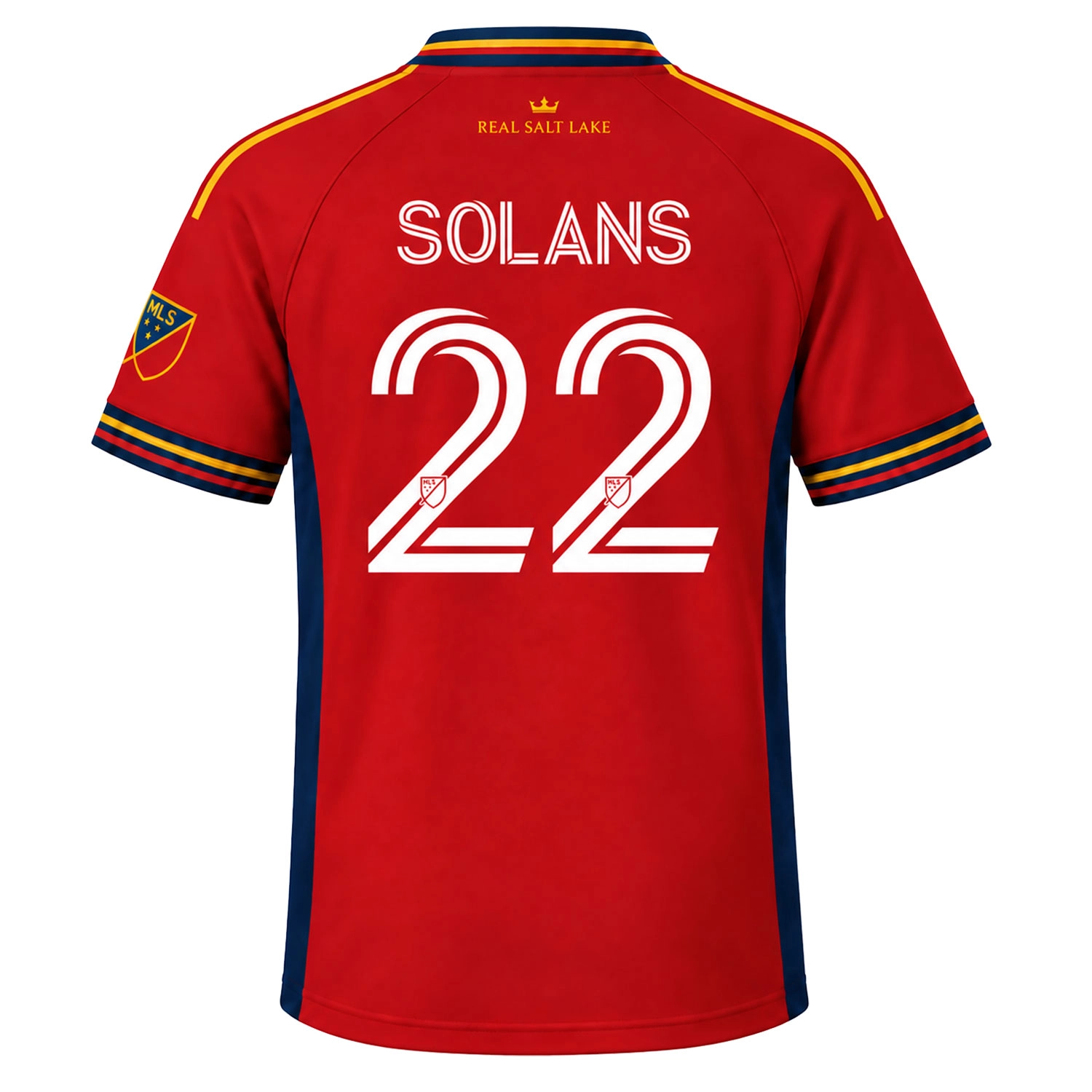 Sergi Solans RSL Jersey Bold Red Matchday Style