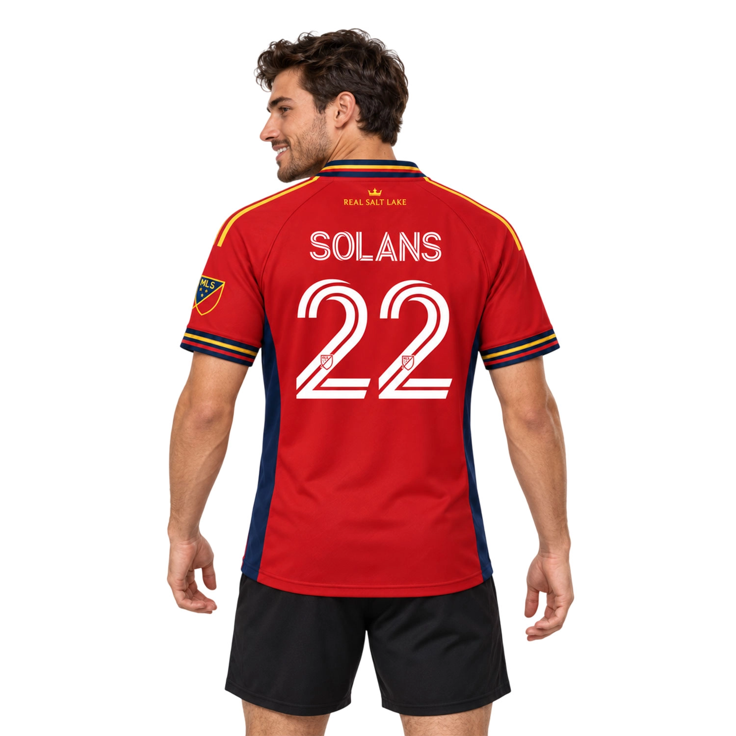 Sergi Solans RSL Jersey Bold Red Matchday Style