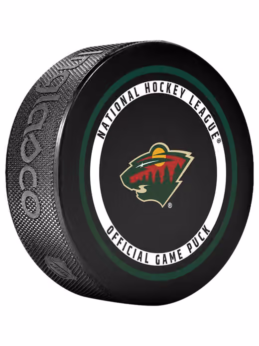 Minnesota Wild 2026-27 NHL Official Game Puck view 3