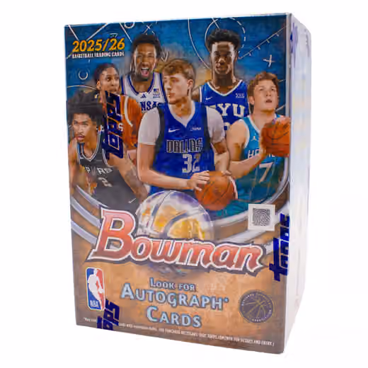 2025/26 Bowman Basketball NBA Blaster Box view 1