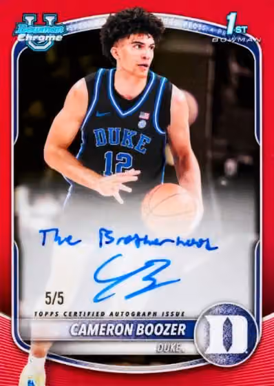 2025/26 Bowman Basketball NBA Blaster Box view 5