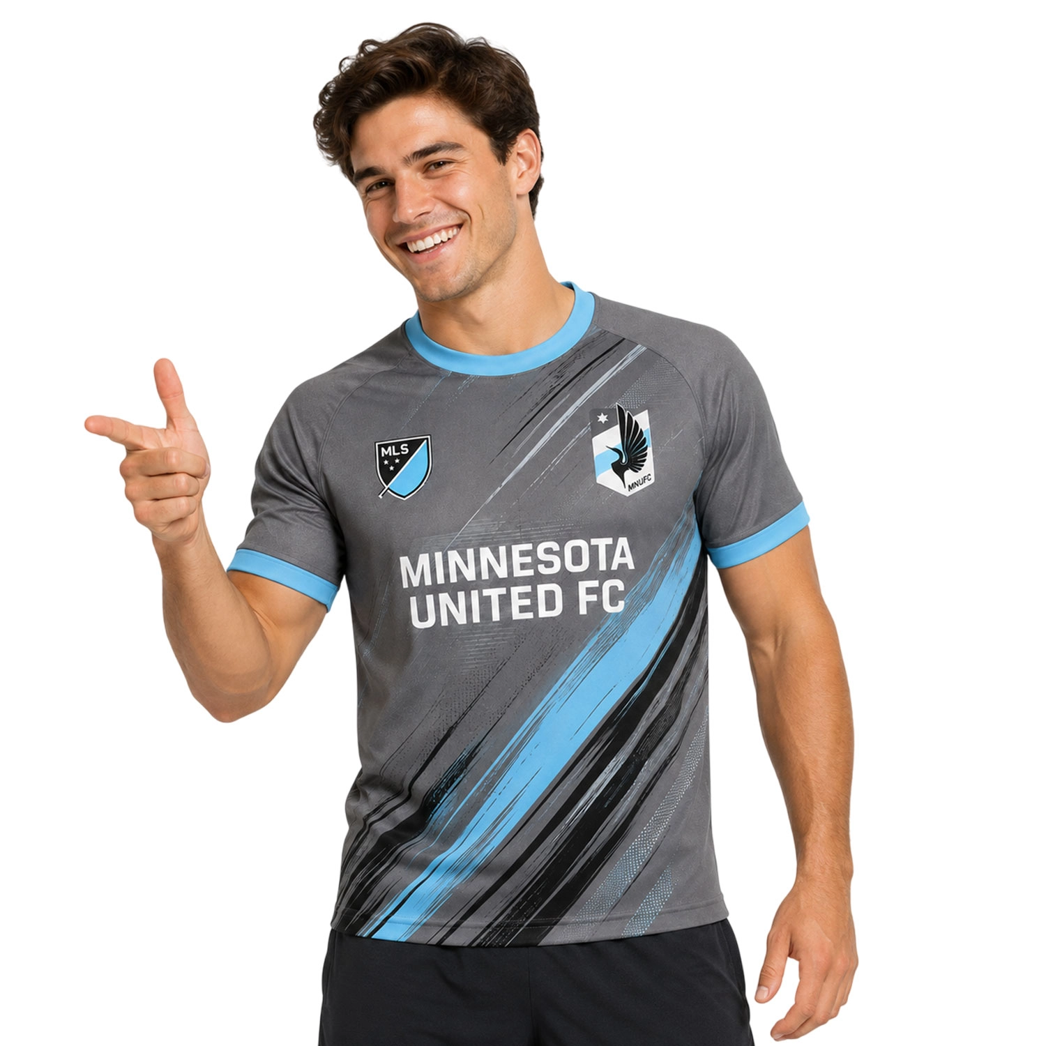 Minnesota United Soccer Jersey Custom Dynamic Brush