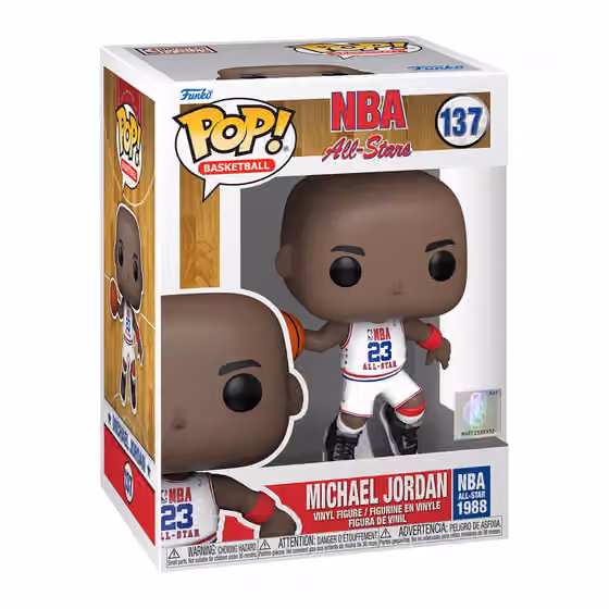 Michael Jordan 1988 NBA All-Star Game #137 Funko POP! Vinyl NBA Figure view 2