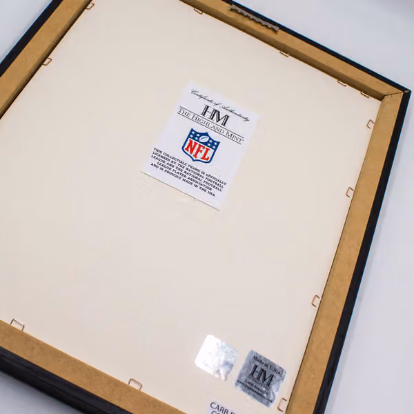 Amon-Ra St. Brown Detroit Lions Silver Coin Framed NFL Photo view 2