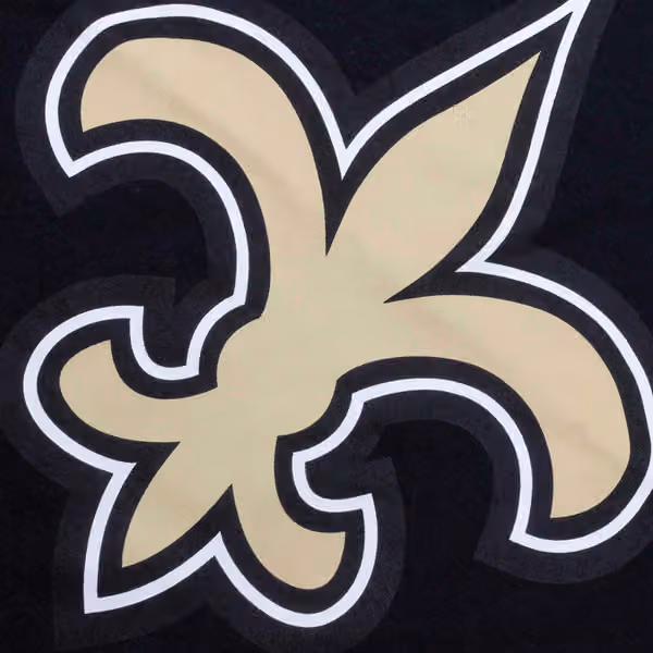 New Orleans Saints Nike Essential Logo NFL T-Shirt Black view 3