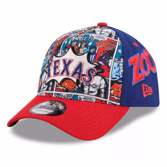 Texas Rangers 2025 MLB Players' Weekend 9FORTY A-Frame Snapback Cap product photo
