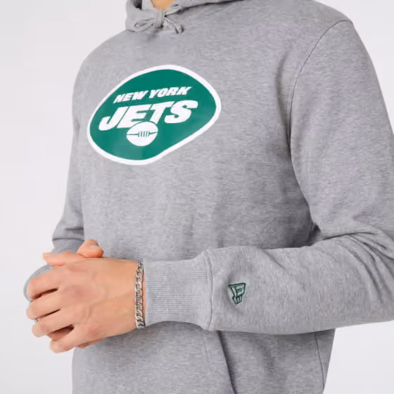 New York Jets Logo Hoodie New Era NFL Sweatshirt view 3
