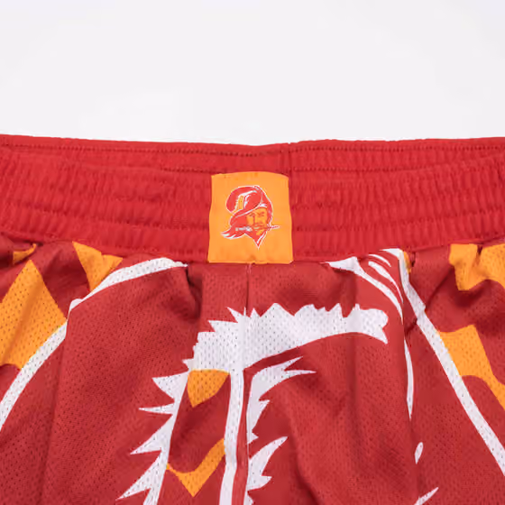 Tampa Bay Buccaneers Mitchell & Ness Jumbotron 2.0 NFL Shorts view 4