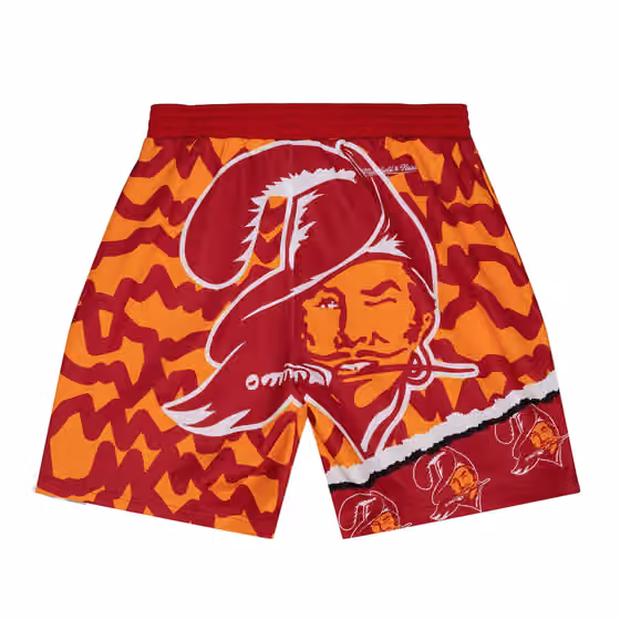 Tampa Bay Buccaneers Mitchell & Ness Jumbotron 2.0 NFL Shorts view 2