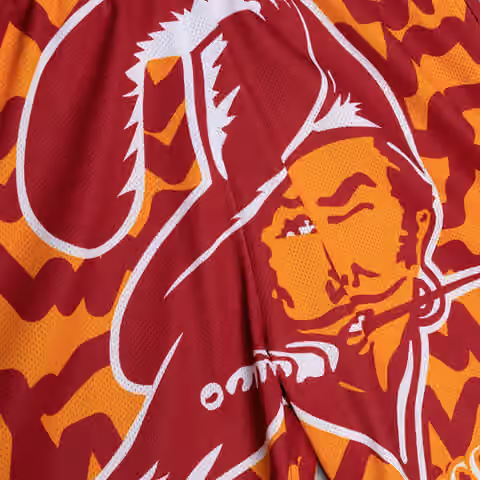 Tampa Bay Buccaneers Mitchell & Ness Jumbotron 2.0 NFL Shorts view 3