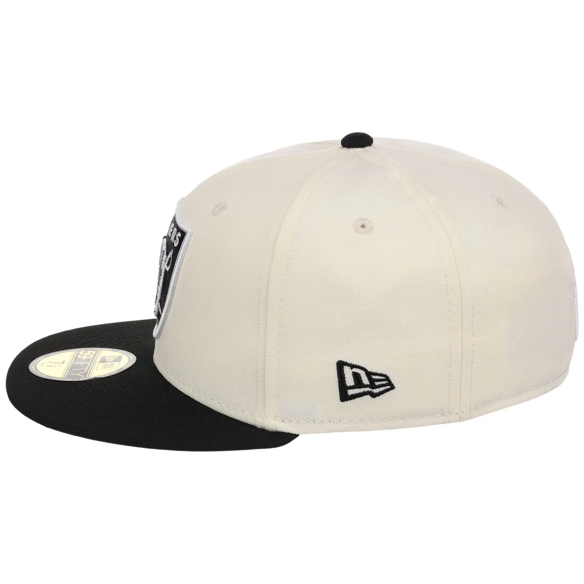Las Vegas Raiders NFL Chrome OTC New Era 59FIFTY detail view