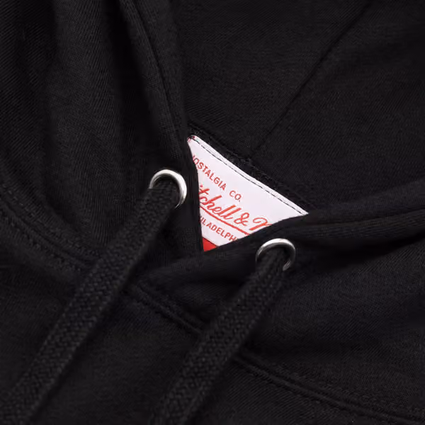 Carolina Panthers Mitchell & Ness Classic Arch NFL Hoodie Black view 6