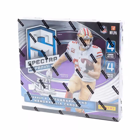2021 Panini Spectra Football Hobby Box NFL view 1