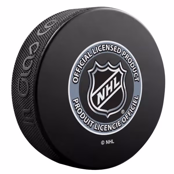 San Jose Sharks S.J. Sharkie Mascot NHL Souvenir Puck view 2