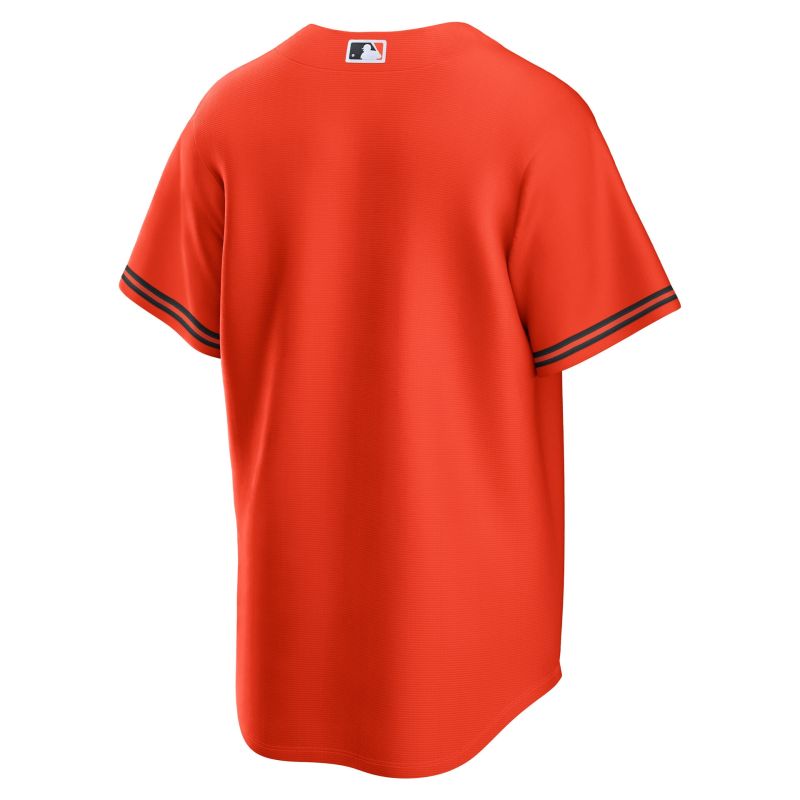Baltimore Orioles Replica Alternate 2 MLB Jersey Orange view 2