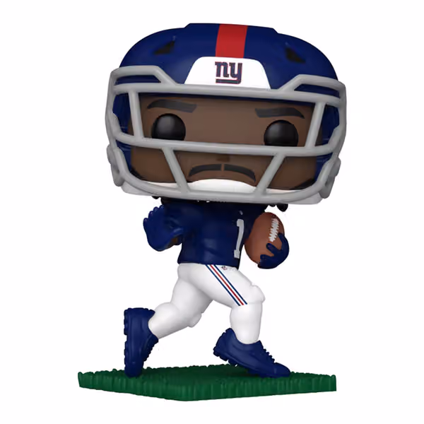 Funko POP! #325 Malik Nabers New York Giants Vinyl NFL Figure view 2