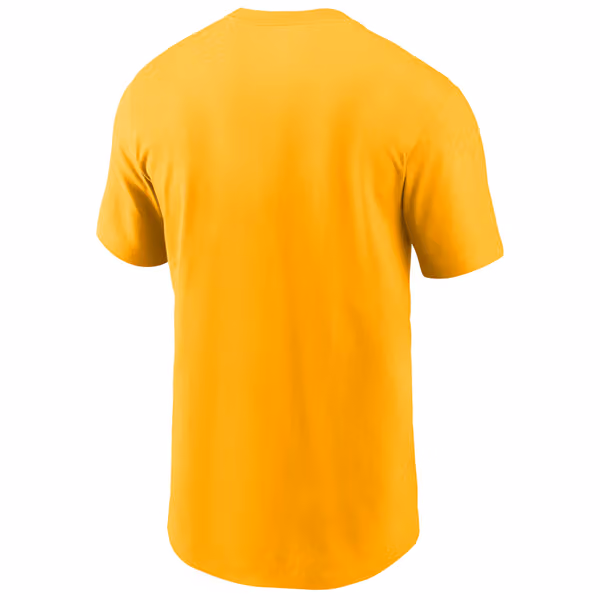 Green Bay Packers Blitz Nike Essential NFL T-Shirt Yellow view 2