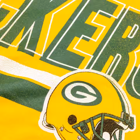 Green Bay Packers Blitz Nike Essential NFL T-Shirt Yellow view 3
