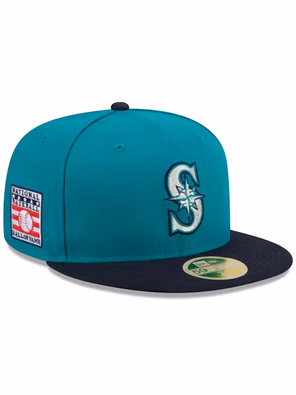 Seattle Mariners 2026 MLB Hall of Fame 59FIFTY Fitted Cap Teal product photo