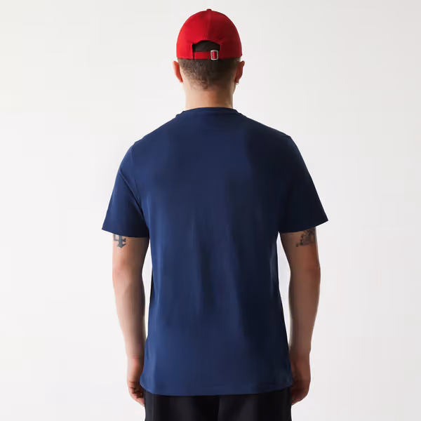 Texas Rangers Team Logo New Era MLB T-Shirt Navy view 2