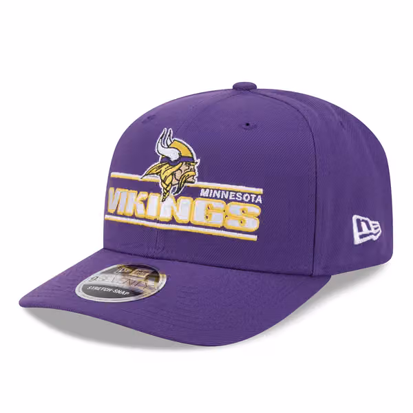 Minnesota Vikings NFL Stated 9SEVENTY Stretch-Snap Cap Purple product photo