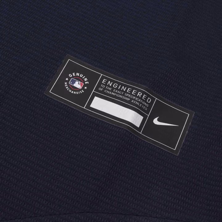 Cleveland Indians Nike MLB Alternate Jersey Navy view 4