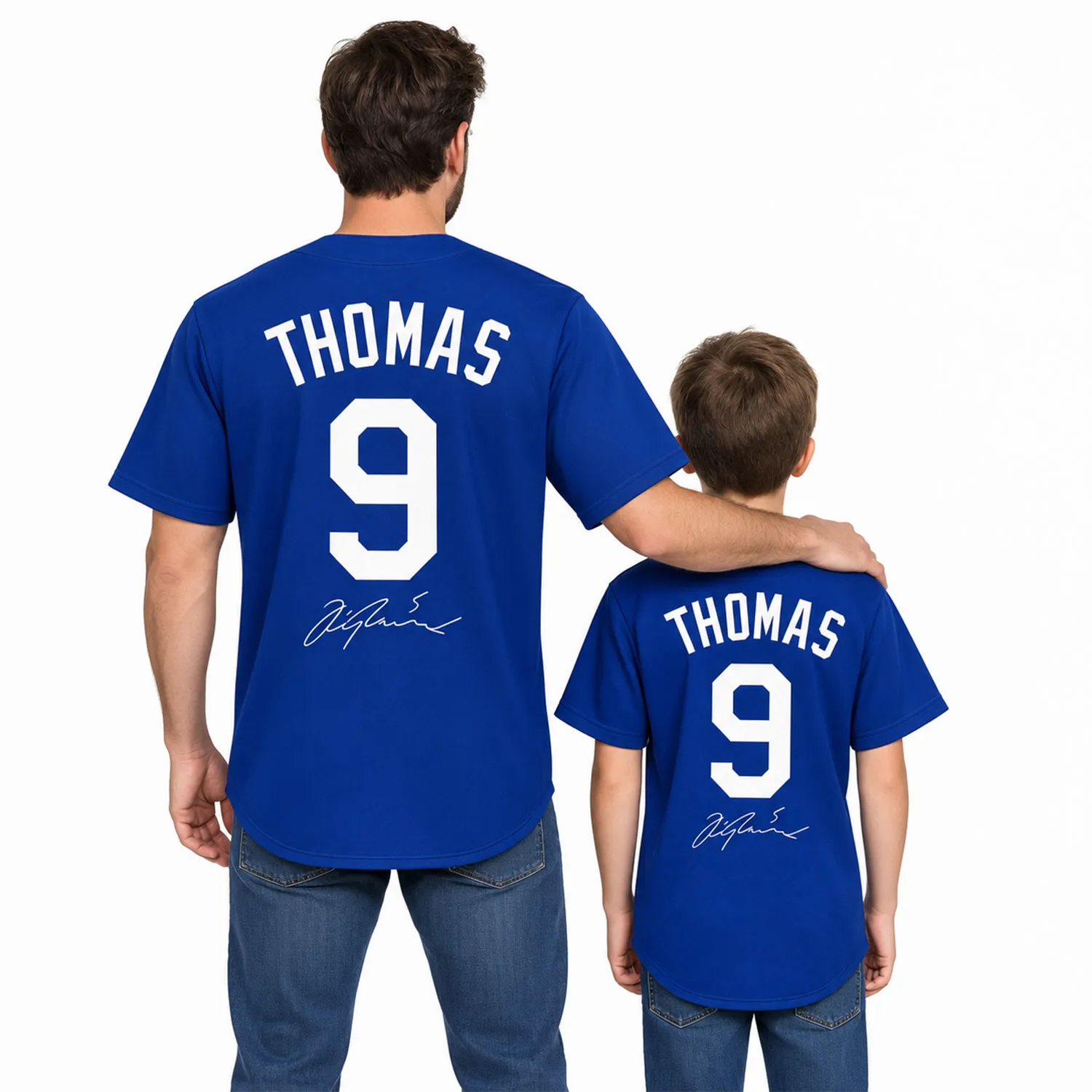 Alek Thomas Signature Blue Jersey Powerful Fan Style